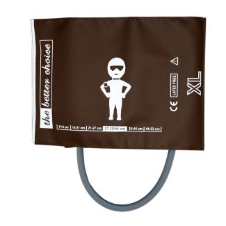 NiBP-Manschette BC1, 1-Schlauch, Erw. XL 27-44 cm, mit Adapter