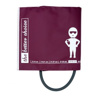 NiBP-Manschette BC1, 1-Schlauch, Erw. groß 35-44 cm, mit Adapter