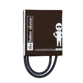 NiBP-Manschette BC2, 2-Schlauch, Erw. mittel 27-35 cm, mit Adapter