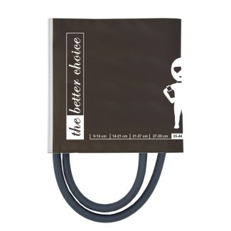 NiBP-Manschette BC2, 2-Schlauch, Erw. groß 35-44 cm, mit Adapter