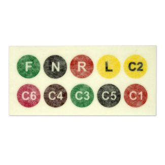 10-teiliger Satz Codierscheiben, Orig. mbnet HandyVAQ