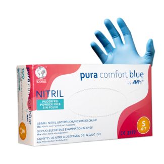 Nitril PURACOMFORT BLUE Handschuhe S, blau, VE á 100 Stück