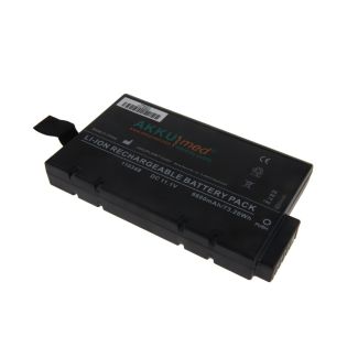 Li Ion-Akku, 11,1 V, 6,6 Ah, zu Philips HP Sure-Signs VM3/4/6/8, VS3