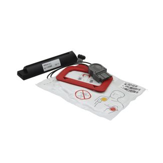 Lithium-Batterie, Original Physio Control LP CR Plus inkl. 1 QUIK PAK