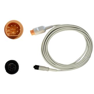 IBP-Adapterkabel für Medex-Logical-Transducer, zu Dräger / Siemens