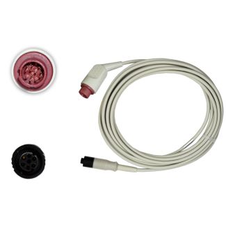 IBP-Adapterkabel für Medex Logical-Transducer, zu Philips HP