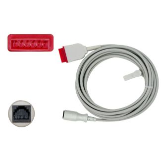 IBP-Adapterkabel für Medex-Transducer, zu GE Dash, Eagle