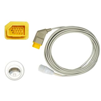 IBP-Adapterkabel für Edwards-Lifescience-Transducer, zu Nihon Kohden
