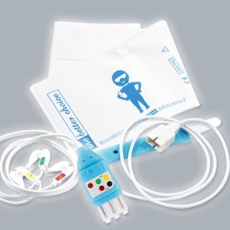 Einweg-Set zu Philips "Neu", bestehend aus: EKG, SpO2 (Nellcor), NIBP