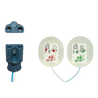Multifunktionselektrode für Kinder, zu Philips HP (Laerdal), 5 Paar