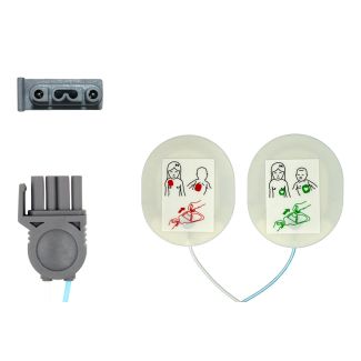 Multifunktionselektrode für Kinder, zu Physio Control & Mindray, 5 Paar