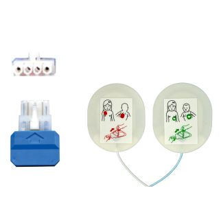 Multifunktionselektrode für Kinder, zu Nihon Koden etc., 5 Paar
