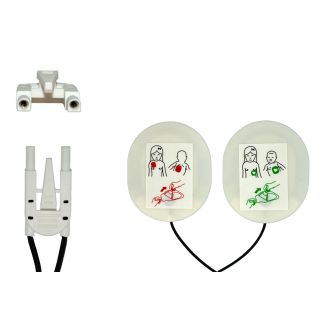 Multifunktionselektrode für Kinder, röntgenfähig, zu Zoll E-, M-, R-, X-Series, 5 Paar