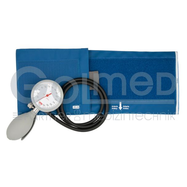 Blutdruckmessgerät boso K1, 1-Schlauchsystem, Manschette abwaschbar, blau