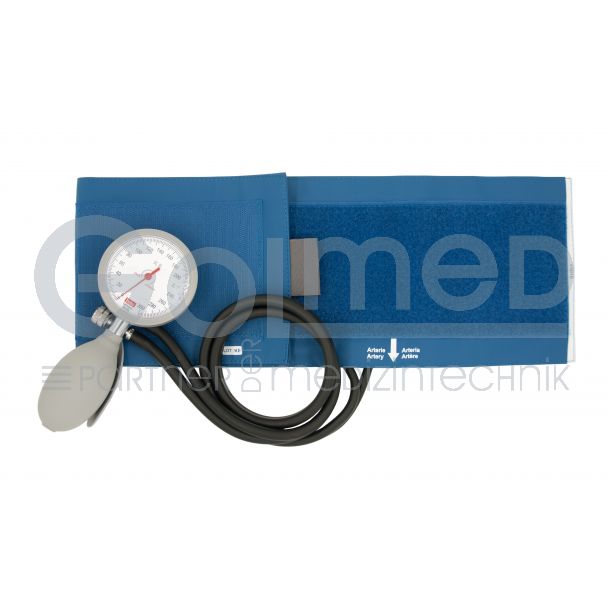 Blutdruckmessgerät boso K2, 2-Schlauchsystem, Manschette abwaschbar, blau