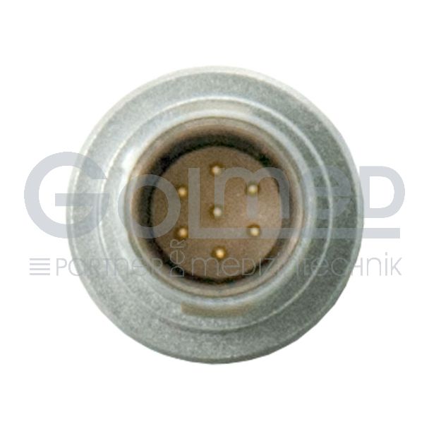 7-adr. LZ-EKG-Komplettkabel mit Druckknopf, zu GE Getemed Bild 3