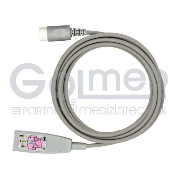 3-adr. EKG-Stammkabel mit Philips-Stecksystem, zu Philips HP Bild 2