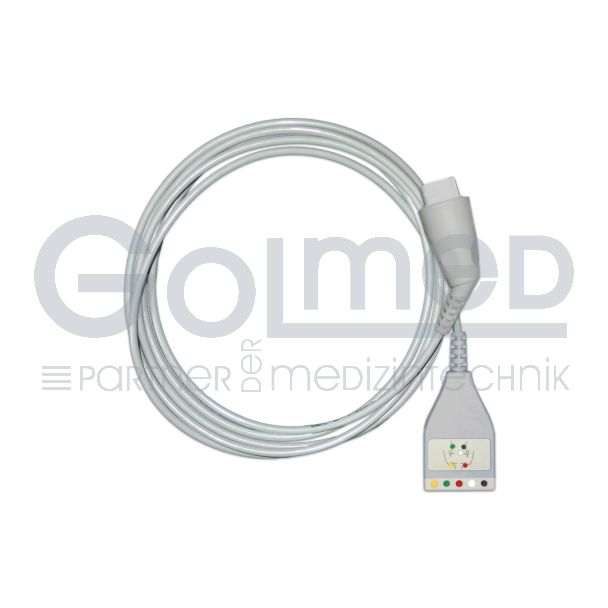 5-adr. EKG-Stammkabel mit VS-Stecksystem, zu Philips HP Bild 2