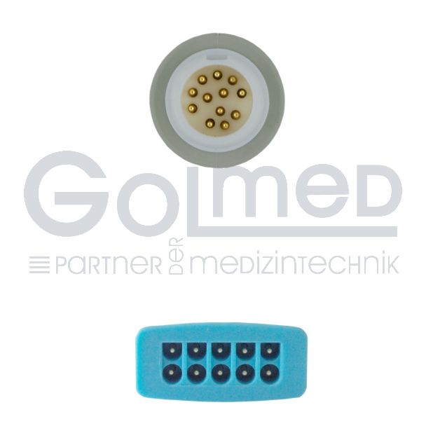 5-adr. EKG-Stammkabel mit Multi-Link zu Philips Monitore, Orig. GE