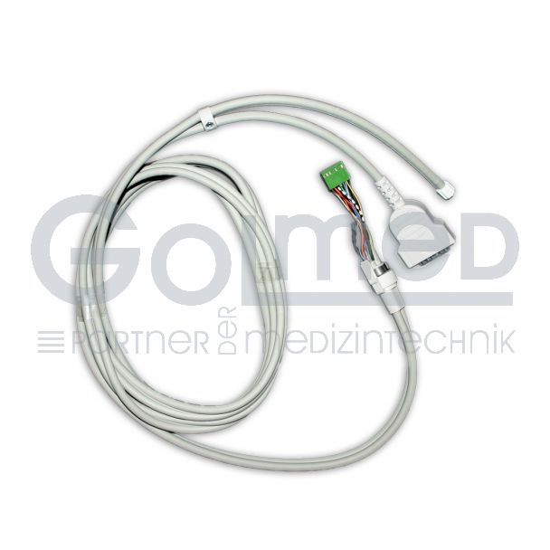 10-adr. EKG-Stammkabel für EKG-Schreiber, Orig. GE / Hellige KISS Bild 2