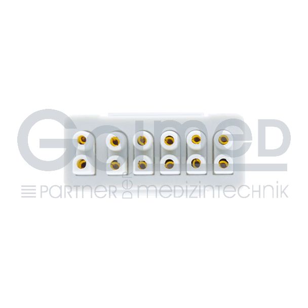 6-adr. EKG-Patientenleitung mit Klammern, zu GE Marquette Bild 3