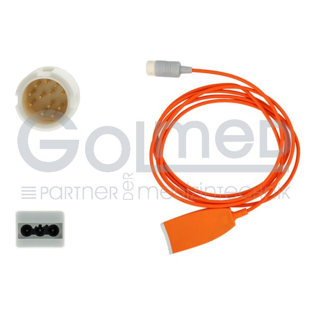 3-adr. OP-EKG-Stammkabel mit Philips-Stecksystem, Orig. Philips HP