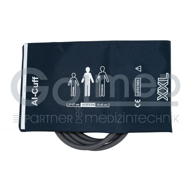 Aneroid-Manschette, 1-Schlauch, einteilig, Erw. XXL 26-55 cm