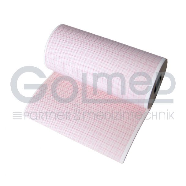EKG-Registrierpapier, Original GS Stemple corpuls³, 10 Rollen Bild 2