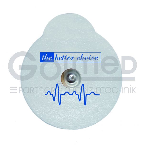 EKG-Schaumstoffelektrode, Solid Gel, Ø 40 mm, 1.200 Stück