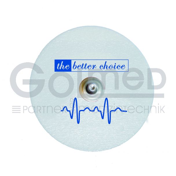 EKG-Schaumstoffelektrode, Solid Gel, Ø 50 mm, 1.200 Stück