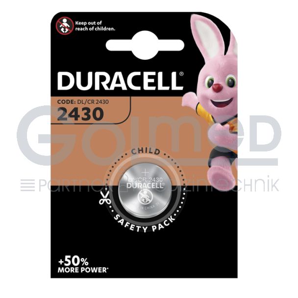 Duracell Lithium Knopfzelle 3 Volt, CR2430 Bild 2