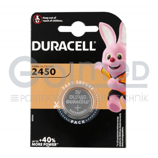 Duracell Lithium Knopfzelle 3 Volt, CR2450
