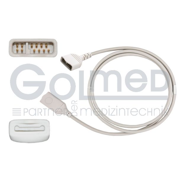 EEG-Adapterkabel für BIS-Sensoren, 12pin-Stecker, 130 cm