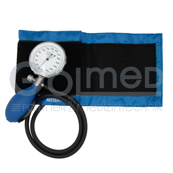 Blutdruckmessgerät Prakticus I, 1-Schlauchsystem, blau