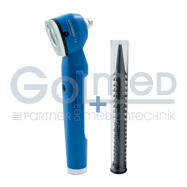 LuxaScope Auris LED-Otoskop 2.5 Volt, blau Bild 2