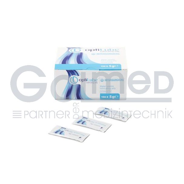 OptiLube™ Gleitgel, 5 g Tütchen, VE à 150 Stück