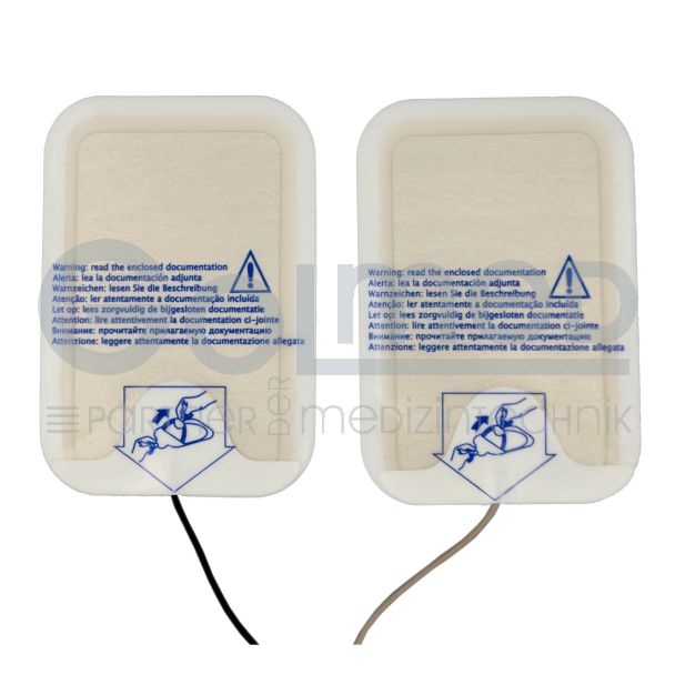 Multifunktionselektrode für Erw. mit Konnektor, zu GS Stemple corpuls³, 10 Paar Bild 4