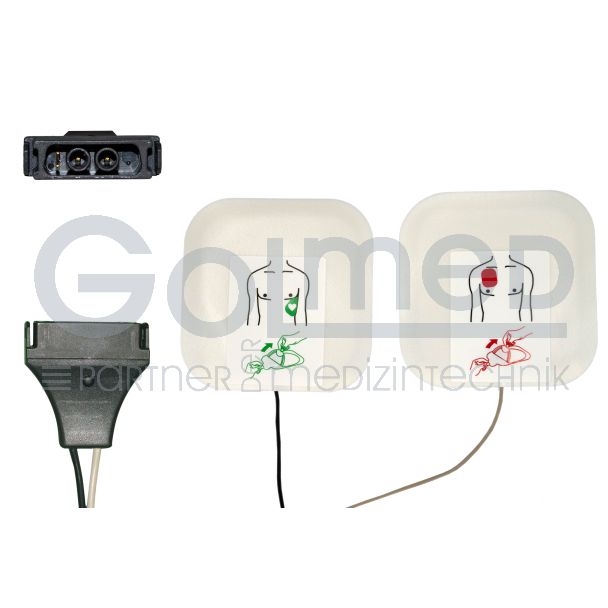 Multifunktionselektrode für Erw., zu GS Stemple corpuls³, 10 Paar