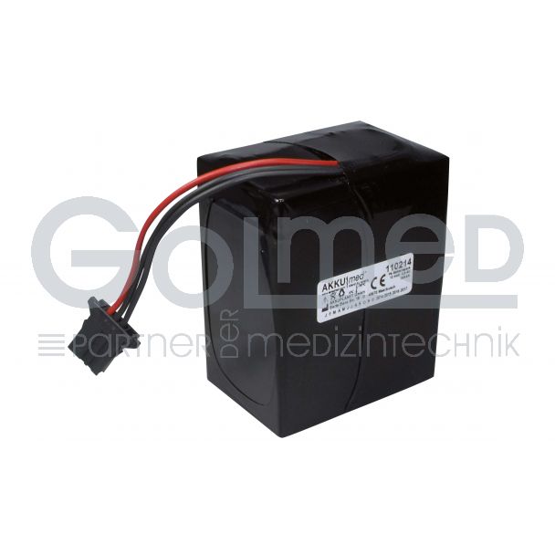 Blei-Akku, zu Nihon Kohden Cardiofax ECG-9320, CardioLife TEC