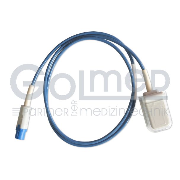 SpO2-Adapterkabel, zu Dräger Siemens auf Nellcor, 110 cm Bild 2