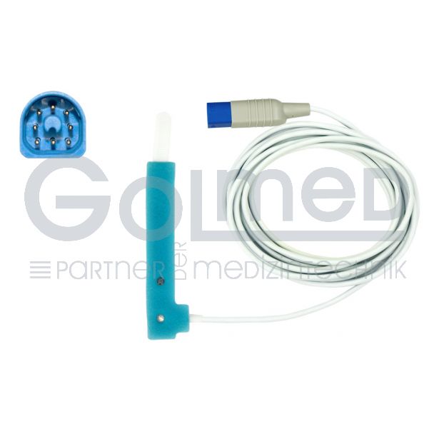 SpO2 Einweg-Wrap-Sensor für Erw., zu Philips HP D-shaped 8pin, 300 cm