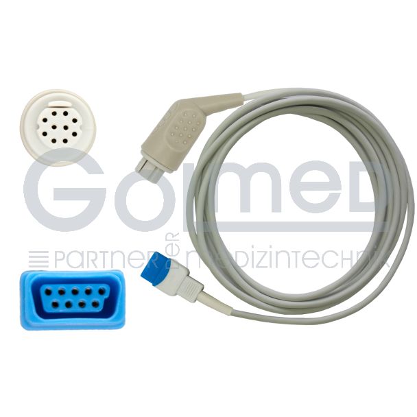 SpO²-Adapterkabel, zu GE Datex auf GE TruSignal, 220 cm