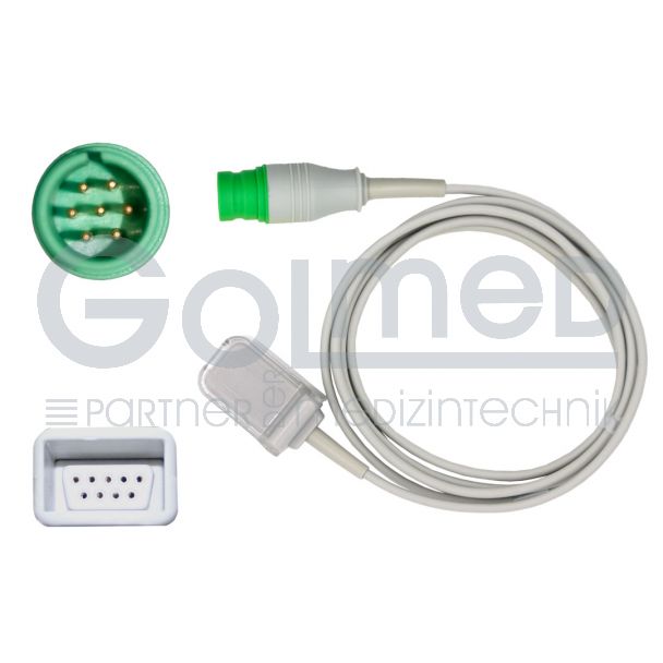 SpO2-Adapterkabel, zu Medical ECONET auf Nellcor, 220 cm