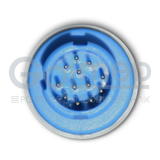 SpO2-Adapterkabel, zu Philips HP DPK1 auf D-shaped, 220 cm Bild 3