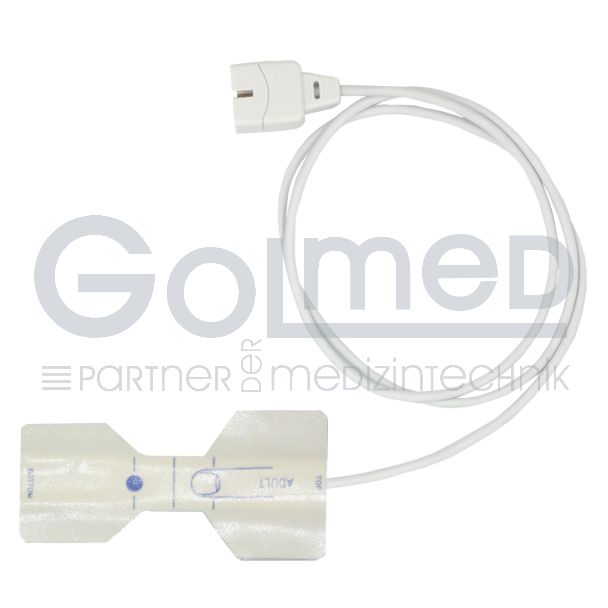 SpO2 Einweg-Klebesensor für Erw., zu Nellcor, 90 cm Bild 2