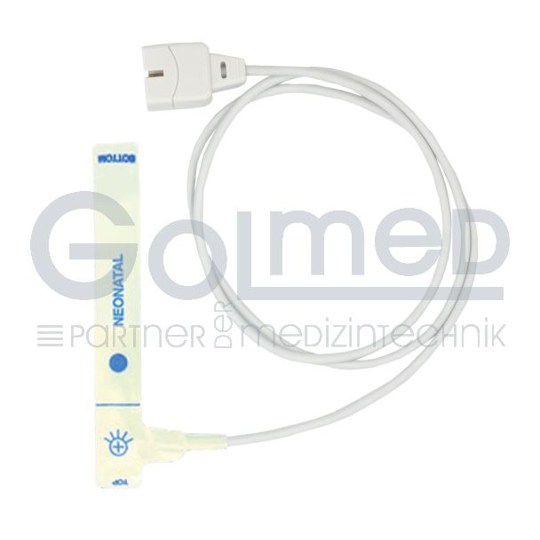 SpO2 Einweg-Klebesensor für Neonaten, zu Nellcor, 90 cm Bild 2