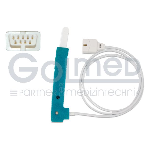 SpO2 Einweg-Wrapsensor für Erw., zu Nellcor, 90 cm