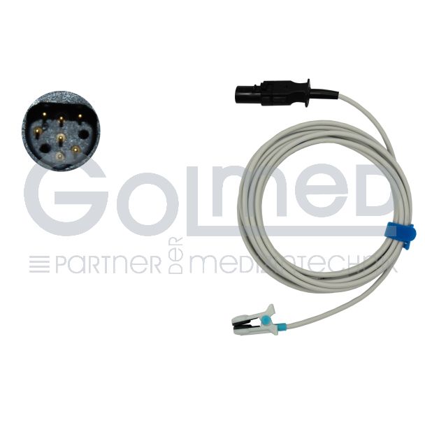 SpO2-Ohrsensor, zu GE Ohmeda, 300 cm