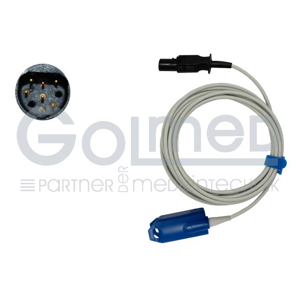 SpO2-Fingerclip-Sensor für Erw., zu GE Ohmeda, 300 cm