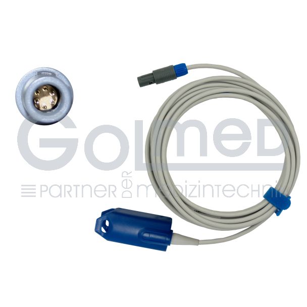 SpO2-Fingerclip-Sensor für Erw., zu Edan & Mindray, 300 cm